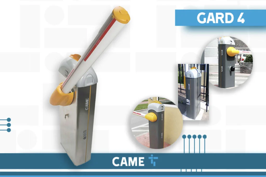 Hình ảnh Barrier tự động Came Gard4 Tốc độ cao 2s chính hãng nhập khẩu từ Italia