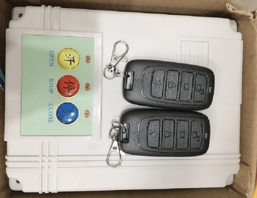 Nút bấm điều khiển barie là gì